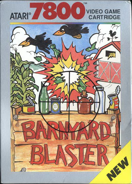 Barnyard Blaster (Europe) 7800 Game Cover